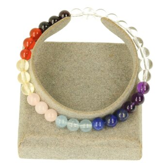 Chakra kogel armband 6mm