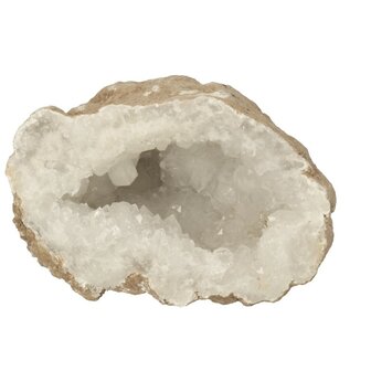 Kwartsgeode uit Marokko dubbel